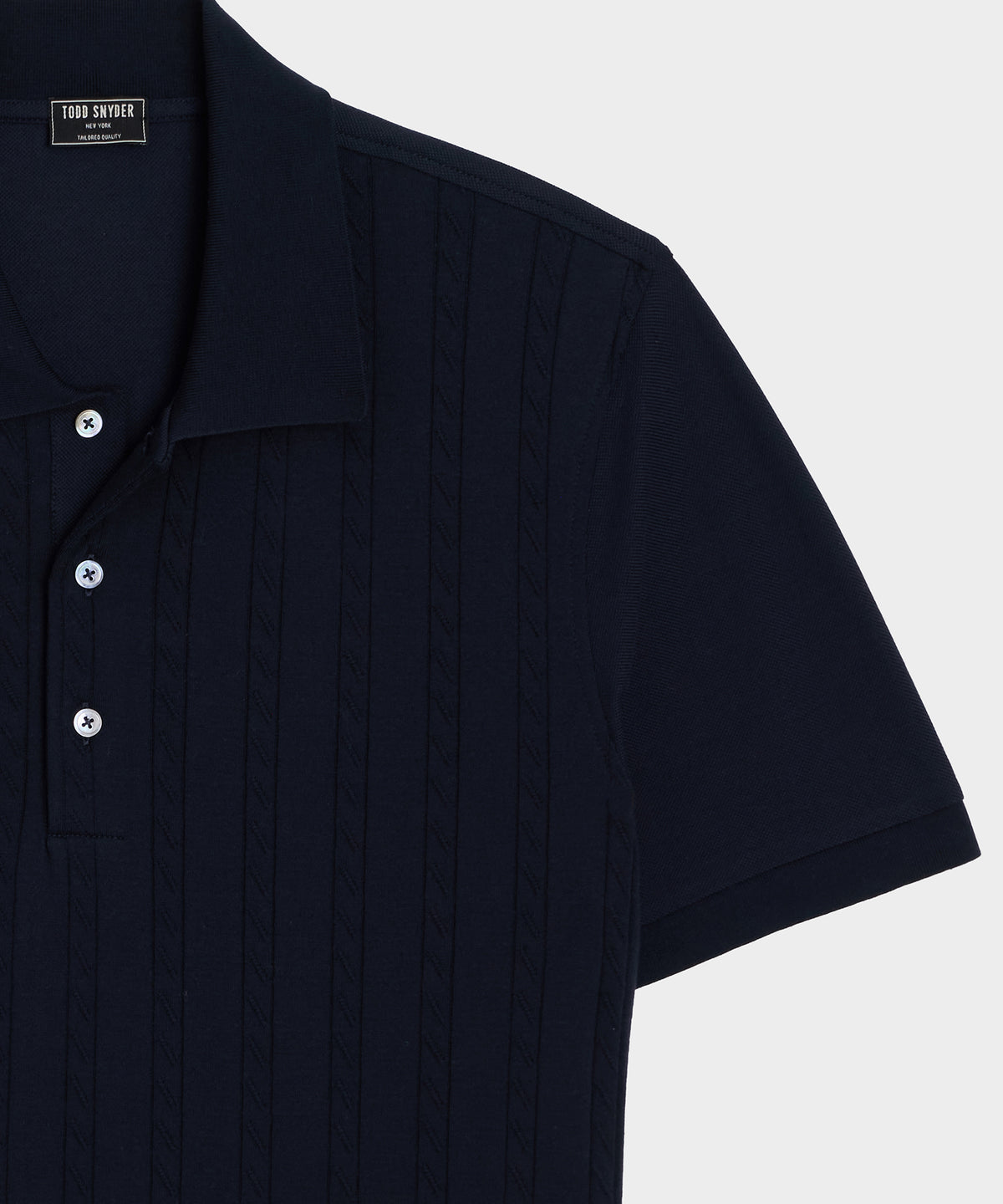 Cotton Cable Polo