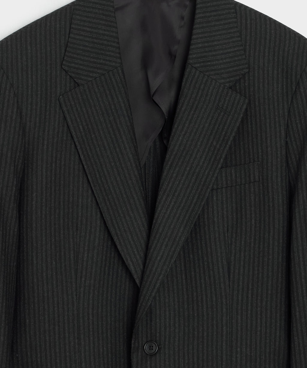 Italian Flannel Pinstripe Wythe Jacket