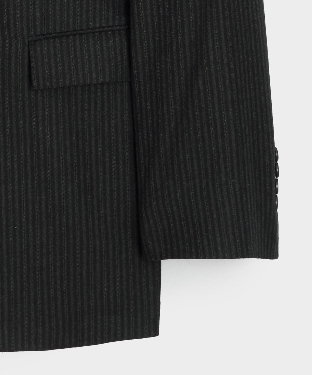 Italian Flannel Pinstripe Wythe Suit