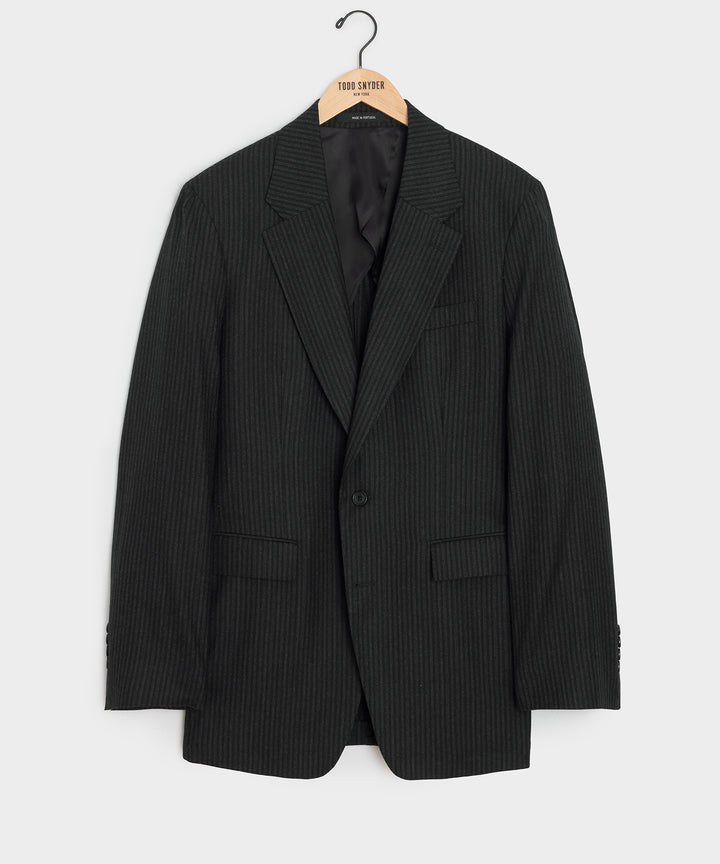 Italian Flannel Pinstripe Wythe Jacket
