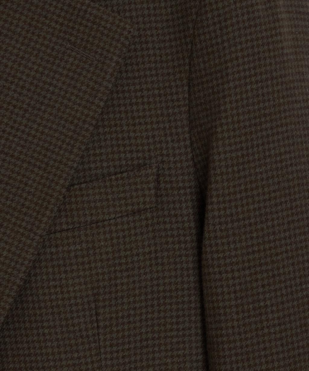 Italian Flannel Houndstooth Madison Jacket