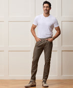 Slim Lightweight Japanese Selvedge Jean in Whiskey