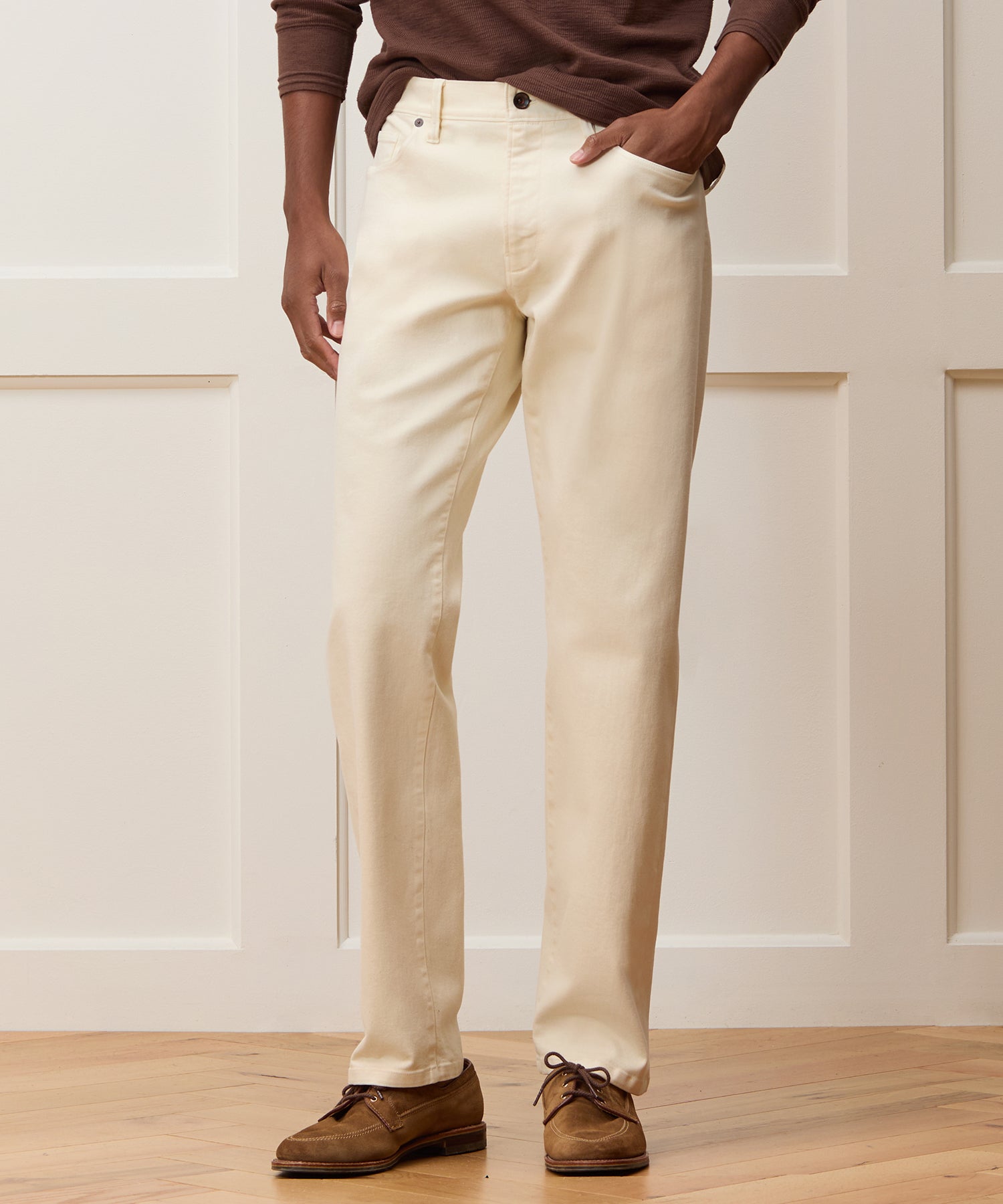 Slim Fit 5-Pocket Chino in Canvas – Todd Snyder
