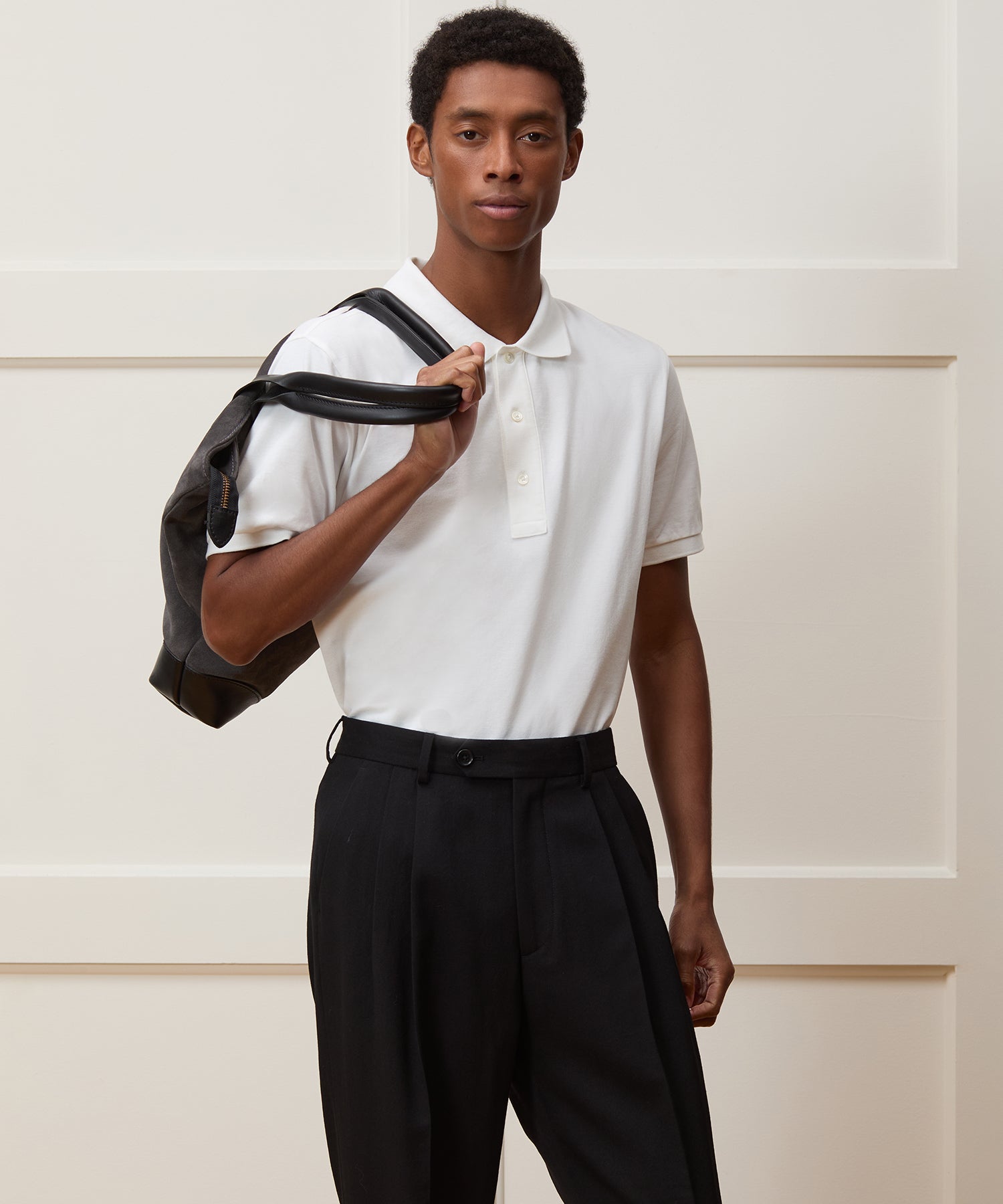 トップス papier Polo tee/white Cotton Pique Polo in Simply White – Todd Snyder