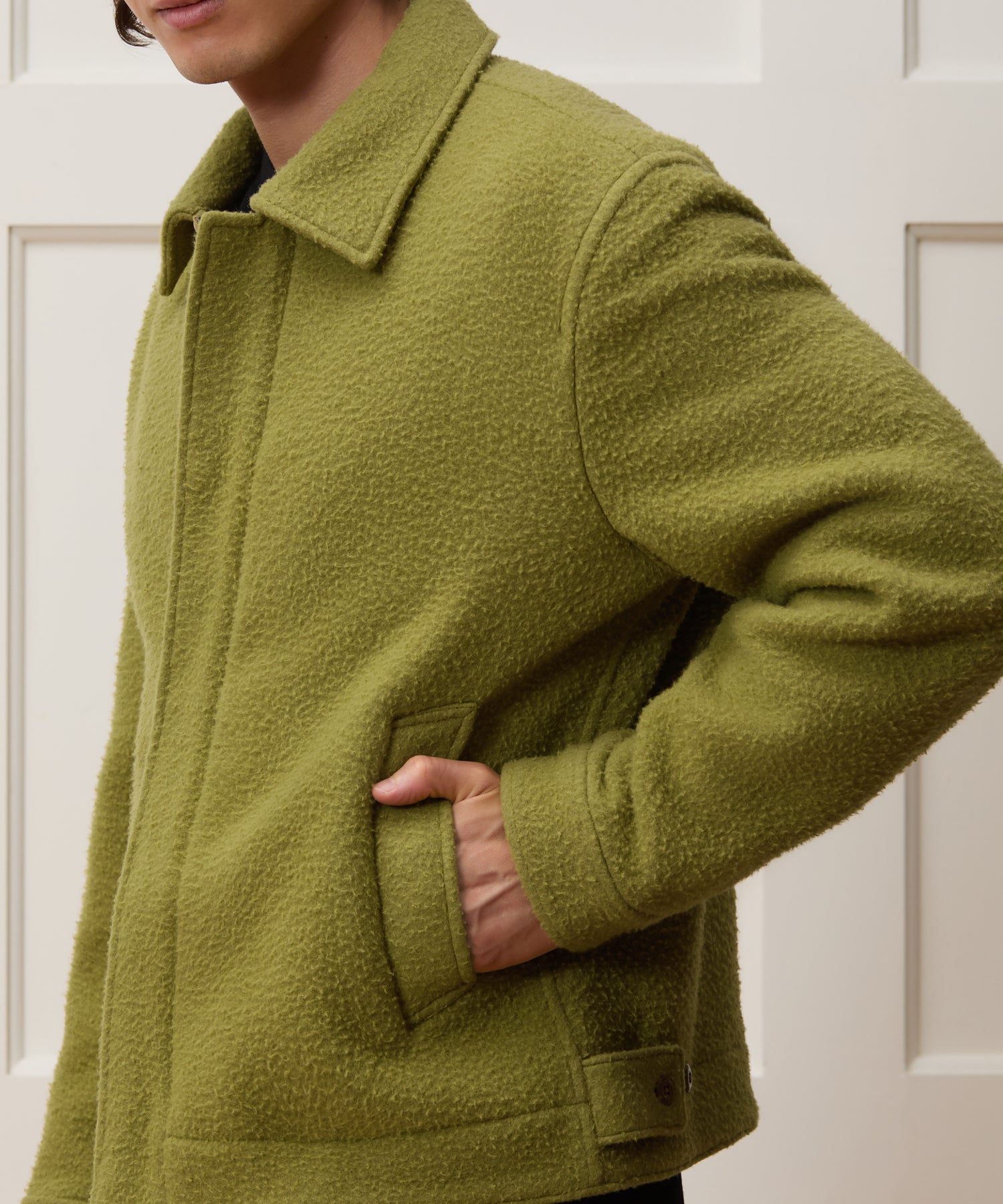 Italian Casentino Aviator Jacket in Citron – Todd Snyder