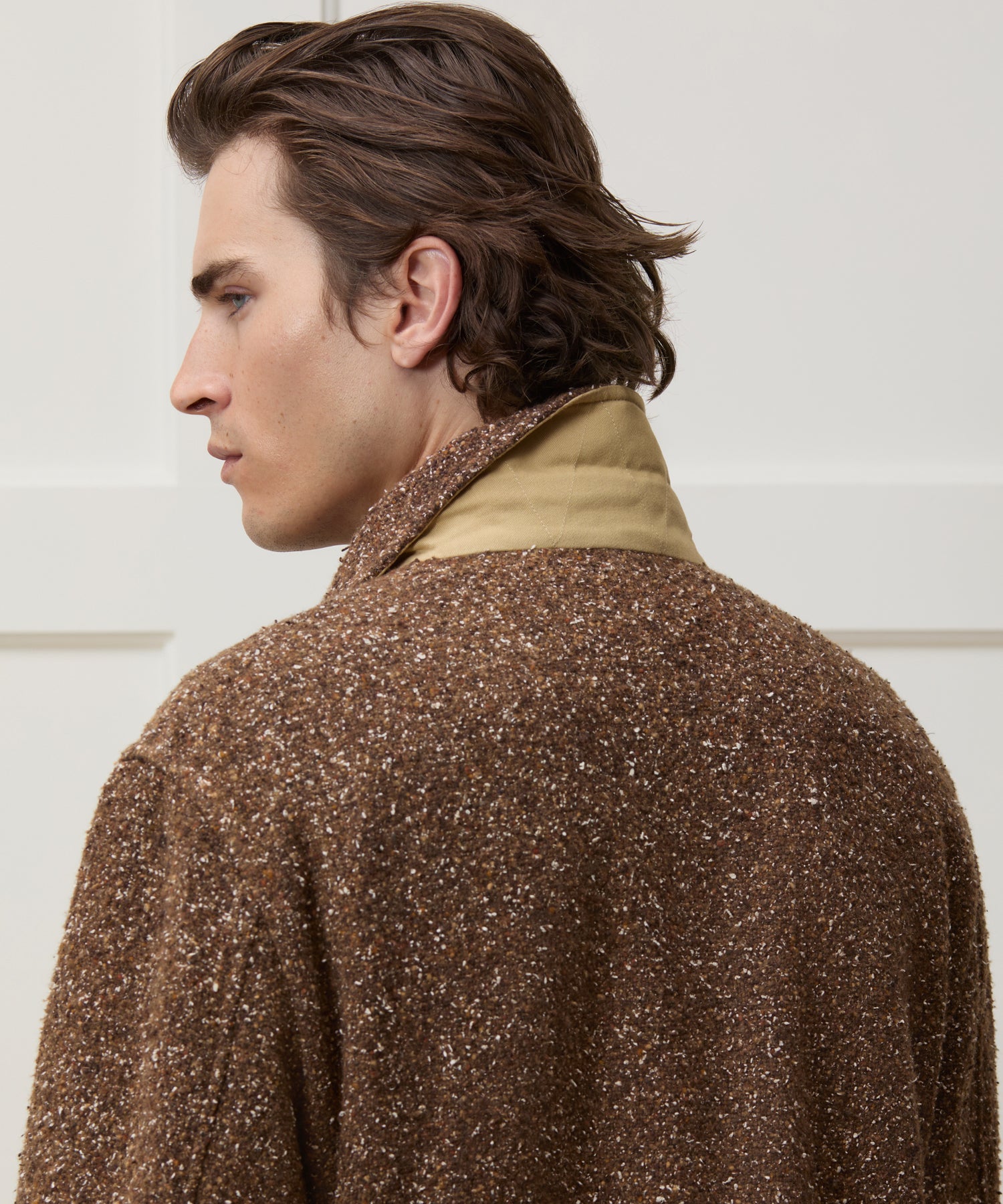 Italian Wool Walking Jacket in Brown – Todd Snyder