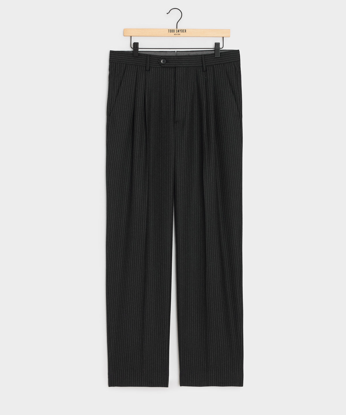 Italian Flannel Pinstripe Wythe Suit