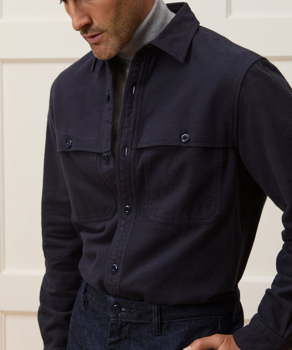 Chamois Cape Shirt