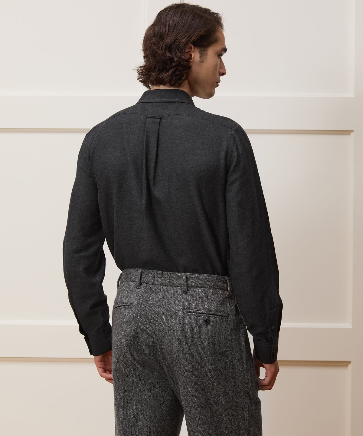 Cotton-Cashmere Sport Shirt