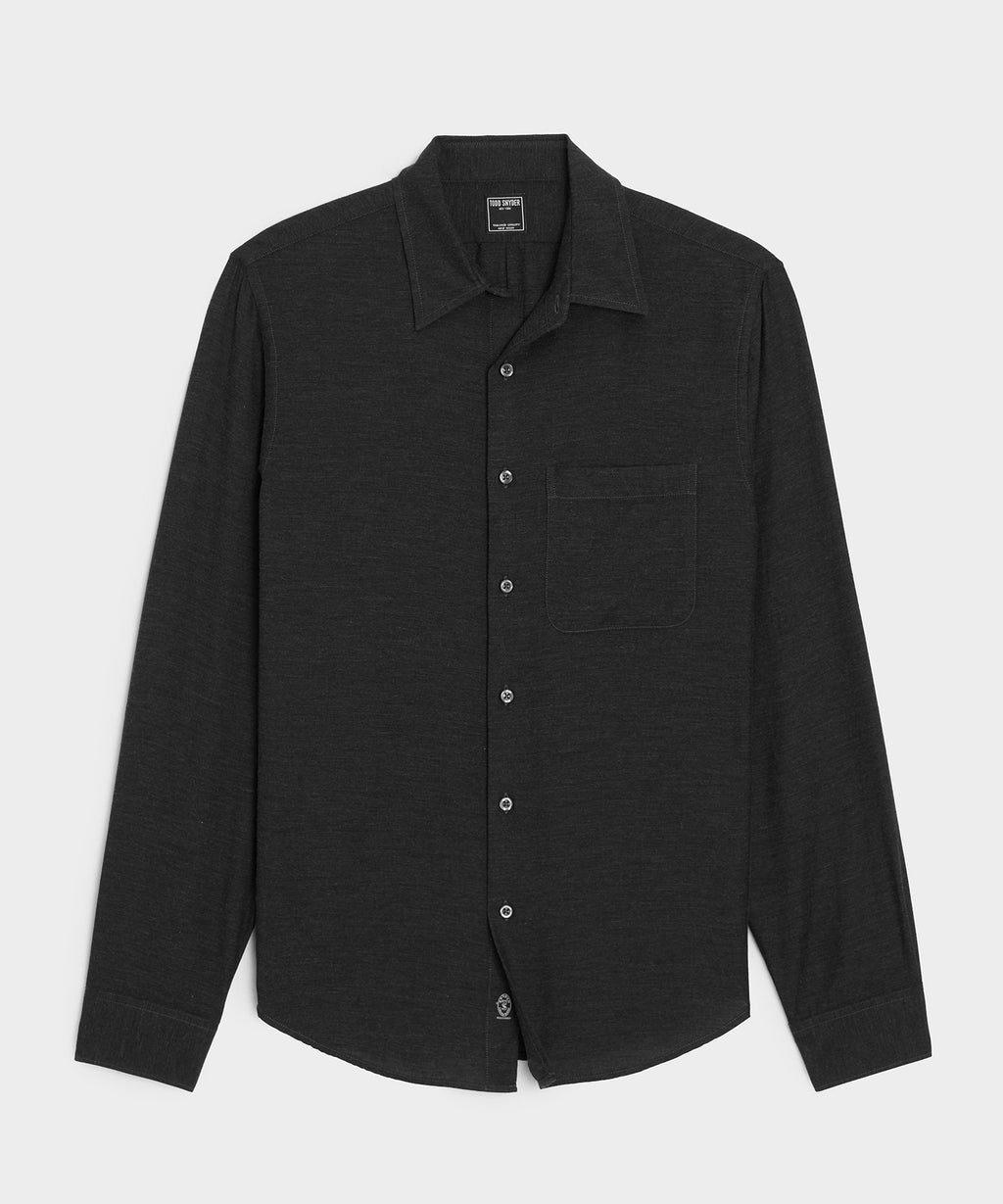 Cotton-Cashmere Sport Shirt