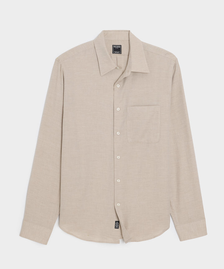 Portuguese Cotton-Cashmere Sport Shirt