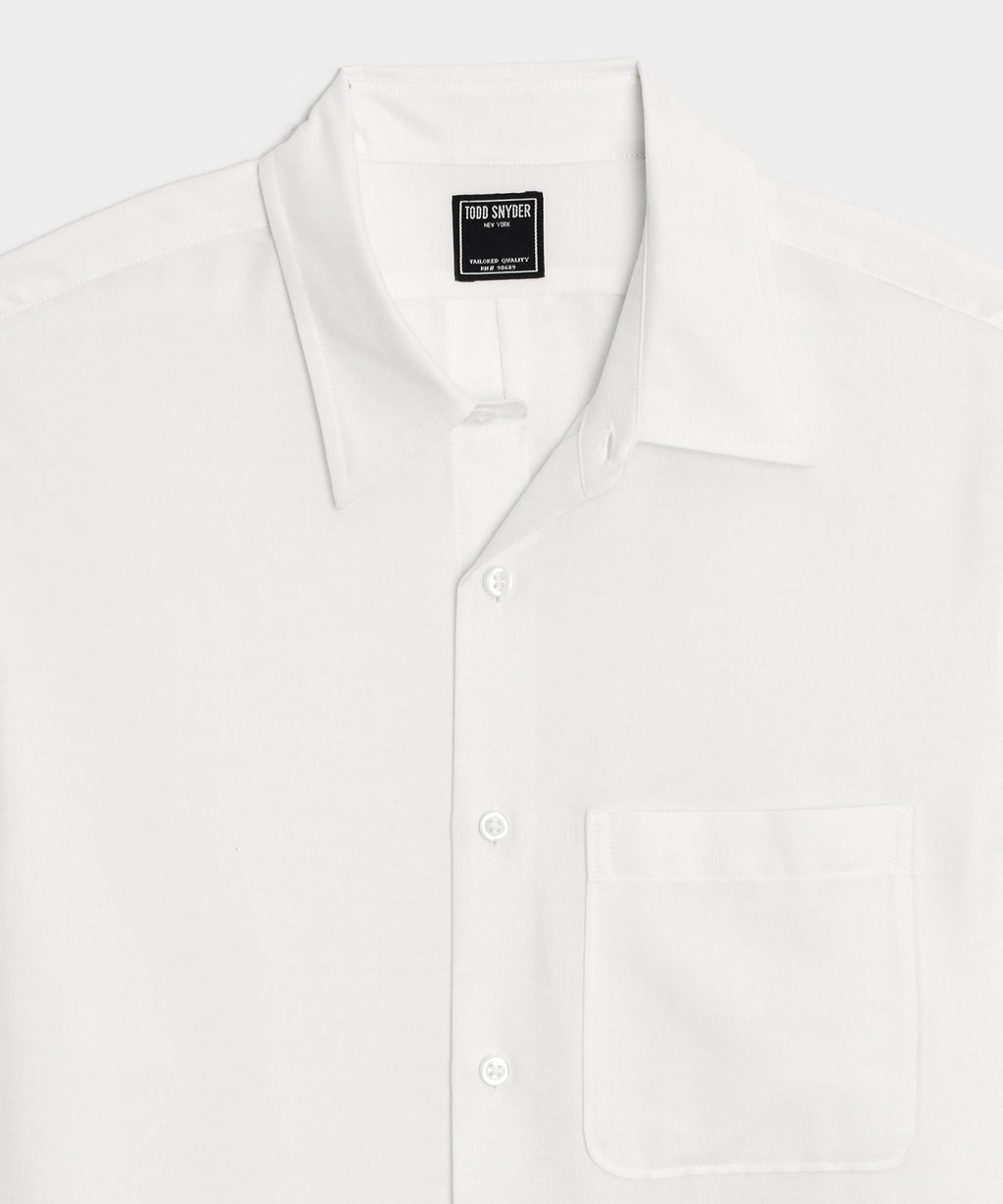 Cotton-Cashmere Sport Shirt