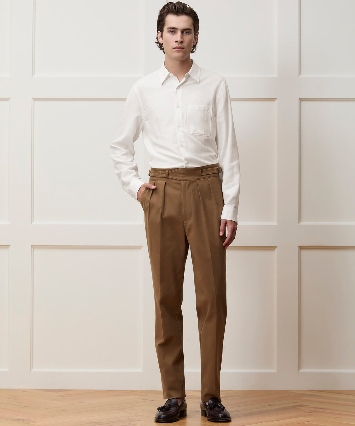 Cotton-Cashmere Sport Shirt