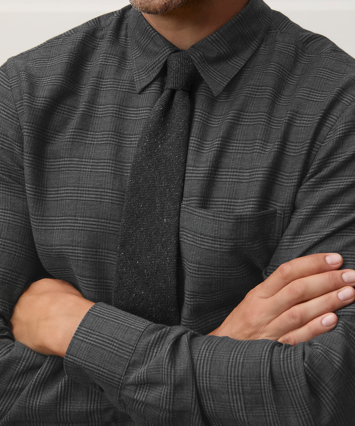 Italian Donegal Wool-Silk Tie