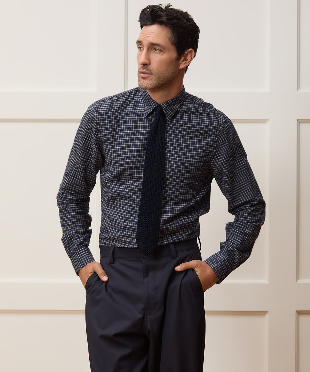 Cotton-Cashmere Sport Shirt