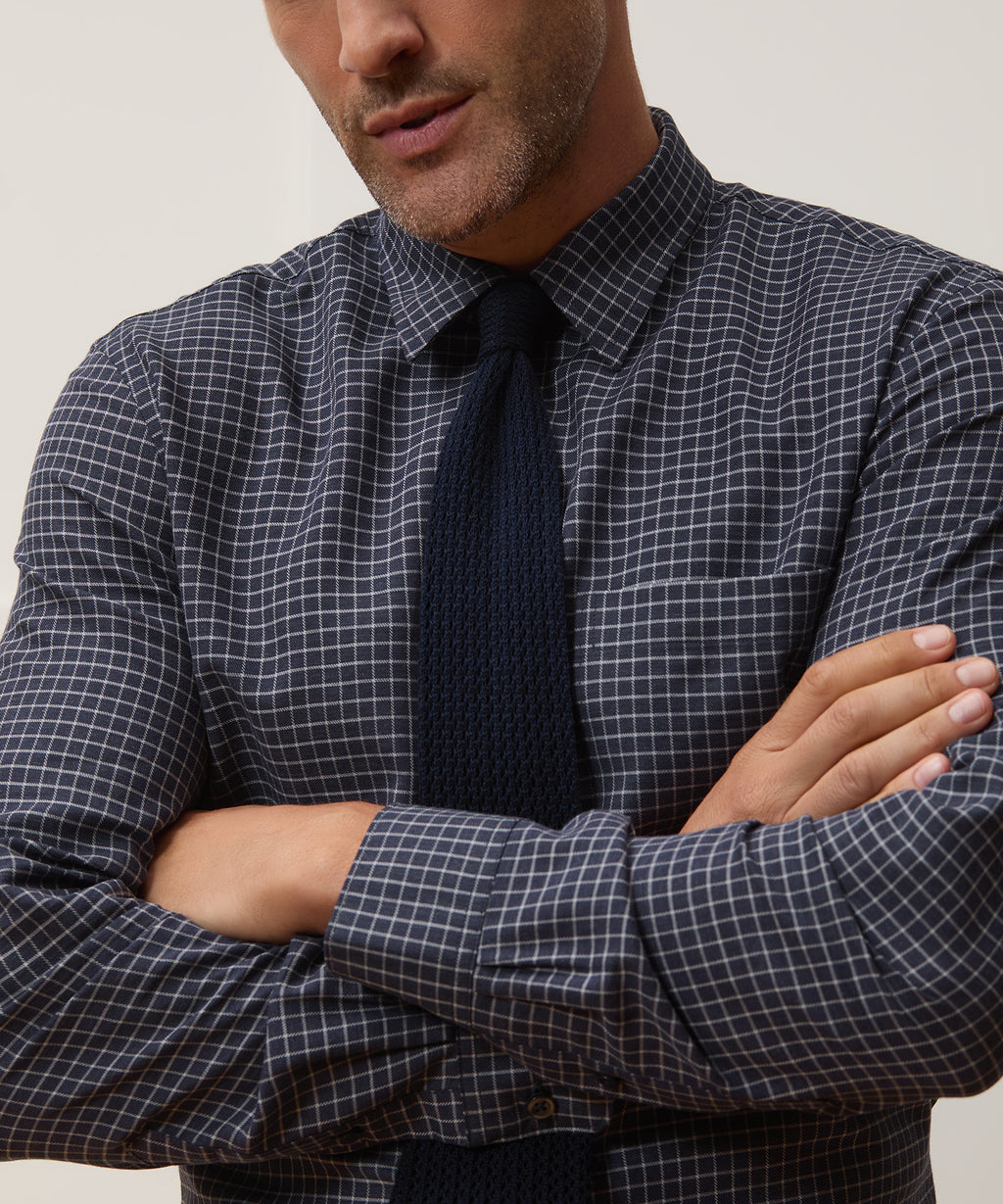 Cotton-Cashmere Sport Shirt
