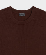 Merino Waffle Crewneck