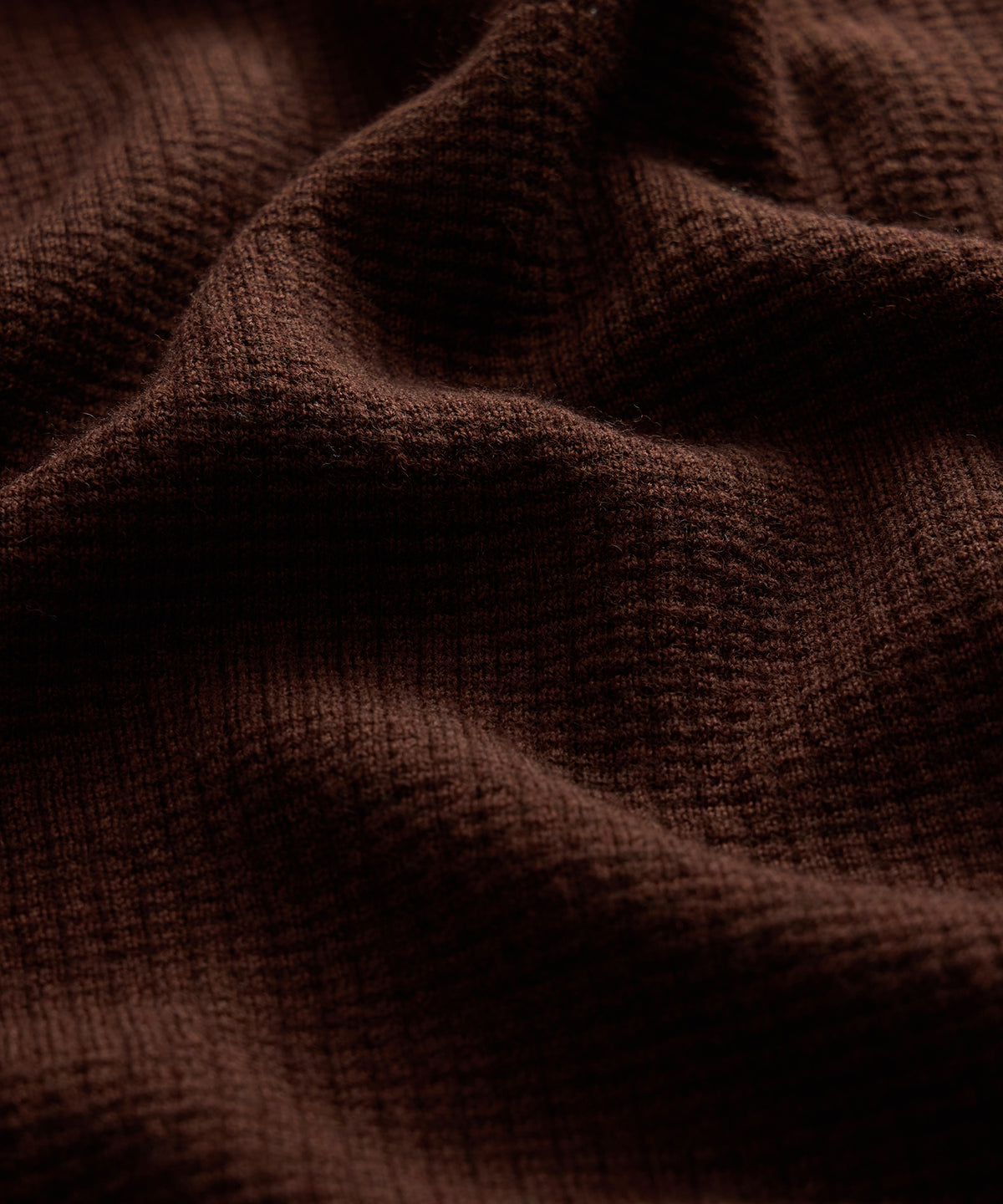 Merino Waffle Crewneck