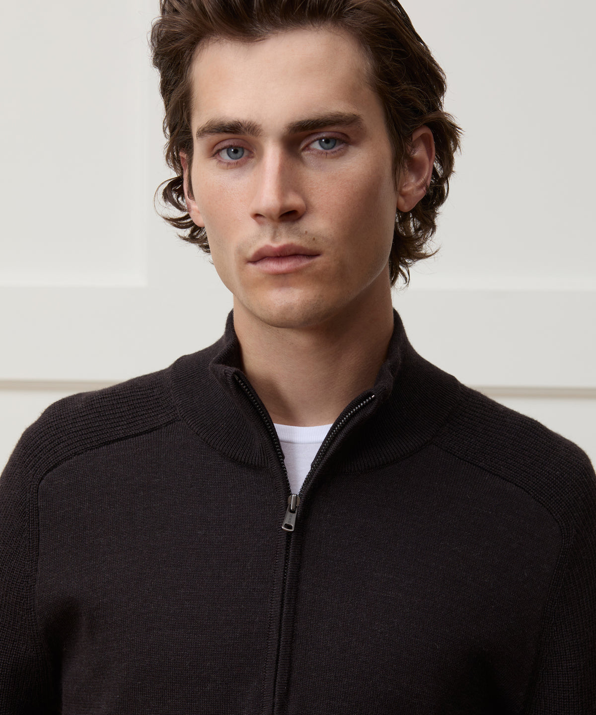Merino Quarter-Zip Sweater