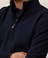 Merino Quarter-Zip Sweater