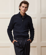 Merino Quarter-Zip Sweater