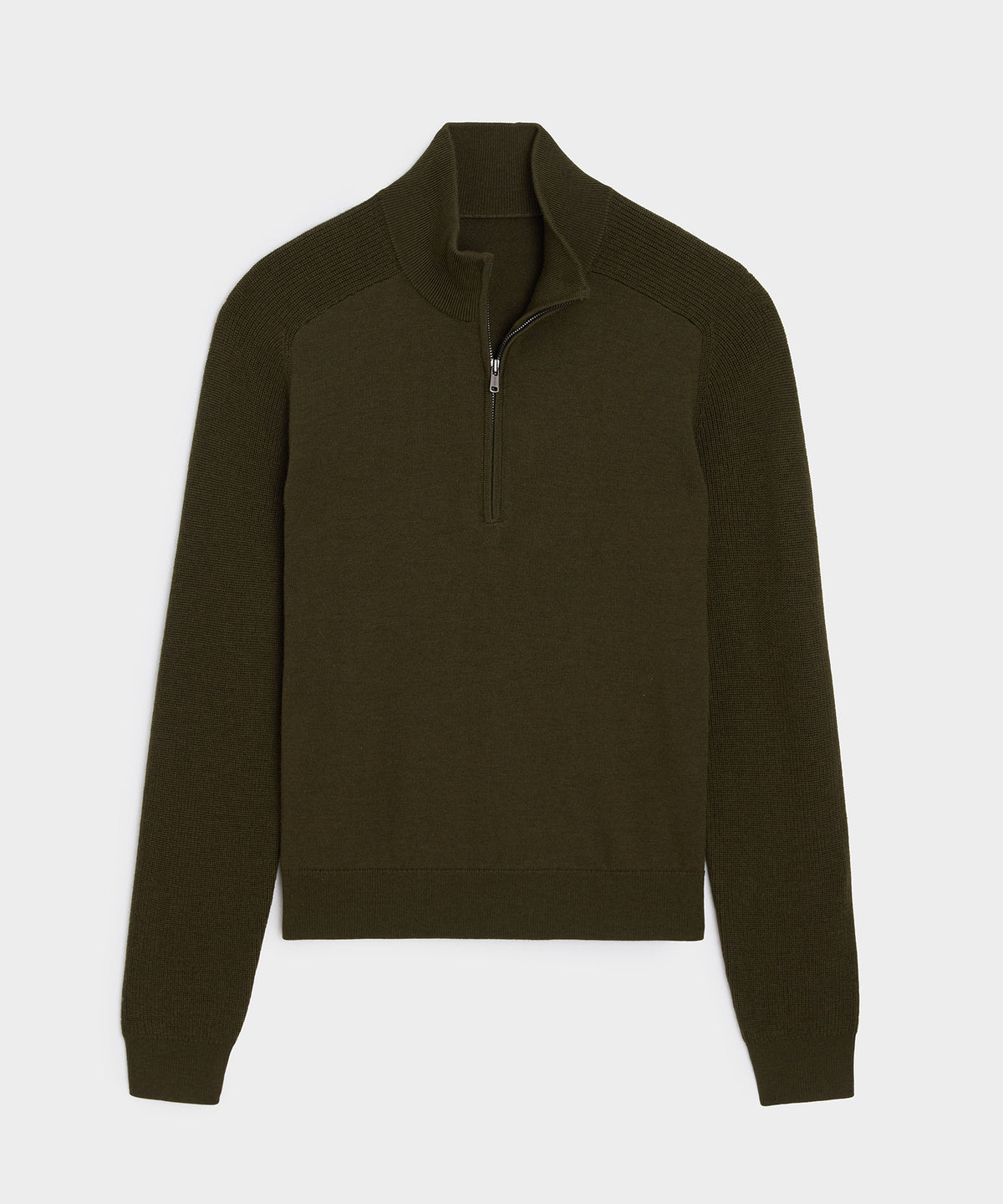 Merino Quarter-Zip Sweater