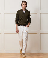 Merino Quarter-Zip Sweater