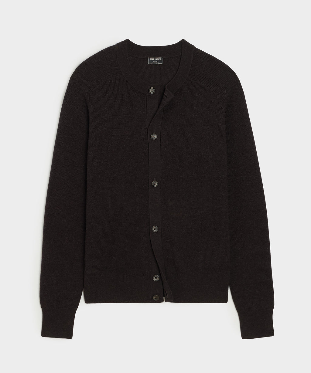 Merino Crewneck Cardigan
