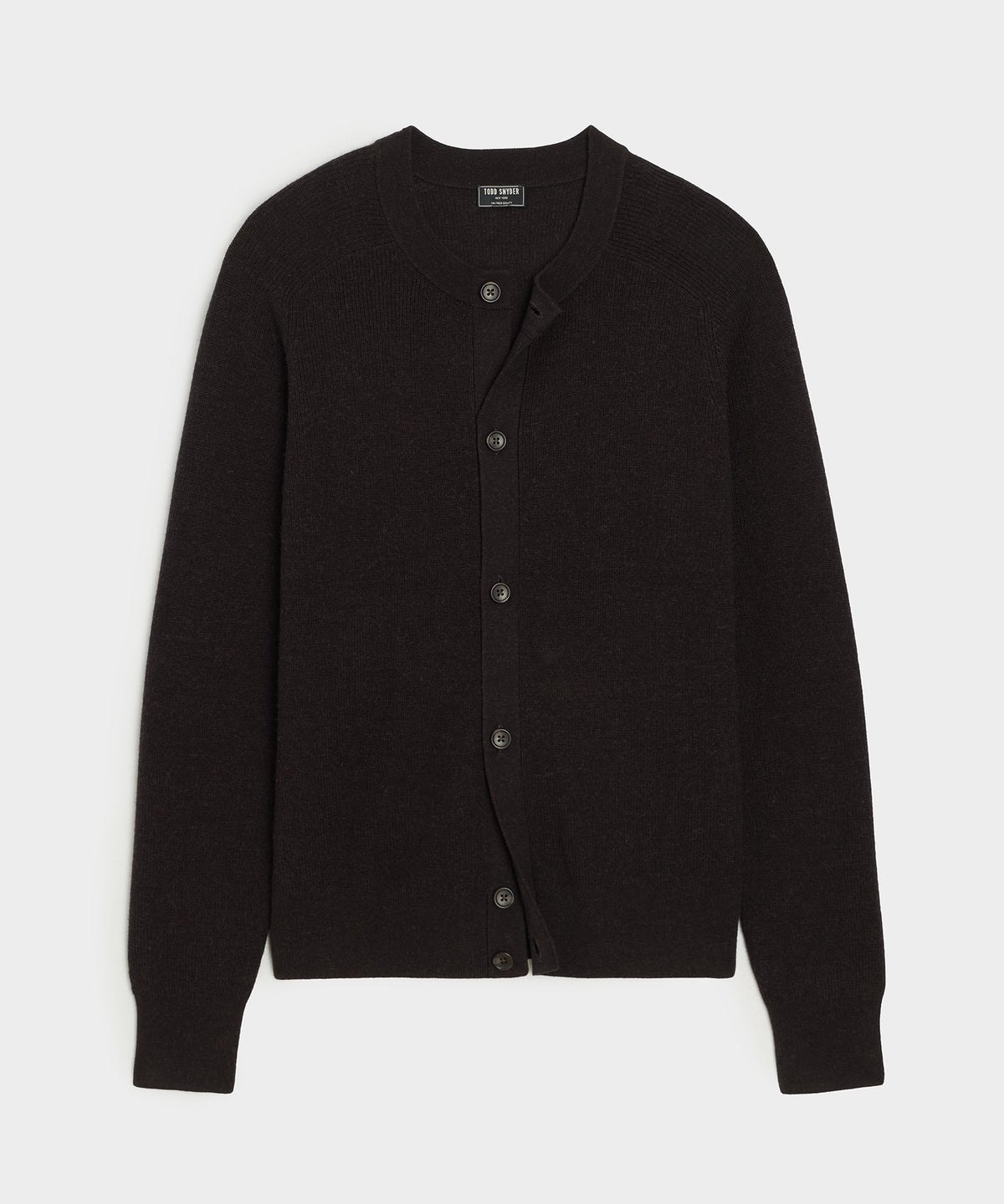 Merino Crewneck Cardigan