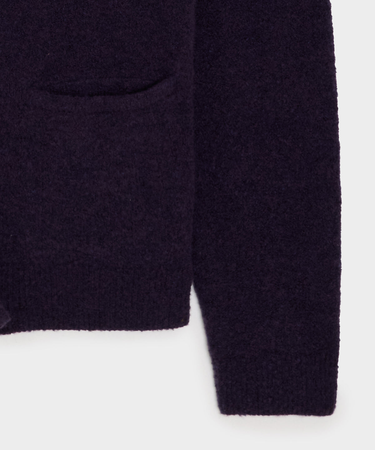 Relaxed Boucle Cardigan