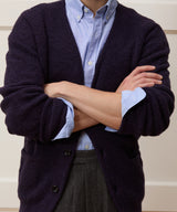 Relaxed Boucle Cardigan