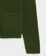 Relaxed Boucle Cardigan