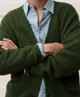 Relaxed Boucle Cardigan