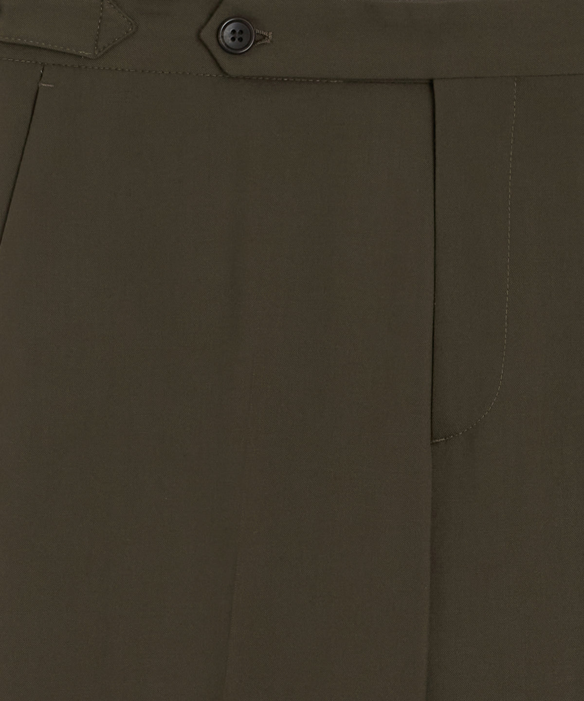 Italian Gabardine Side Tab Trouser