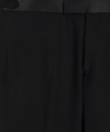 Italian Wool Straight Fit Tuxedo Trouser