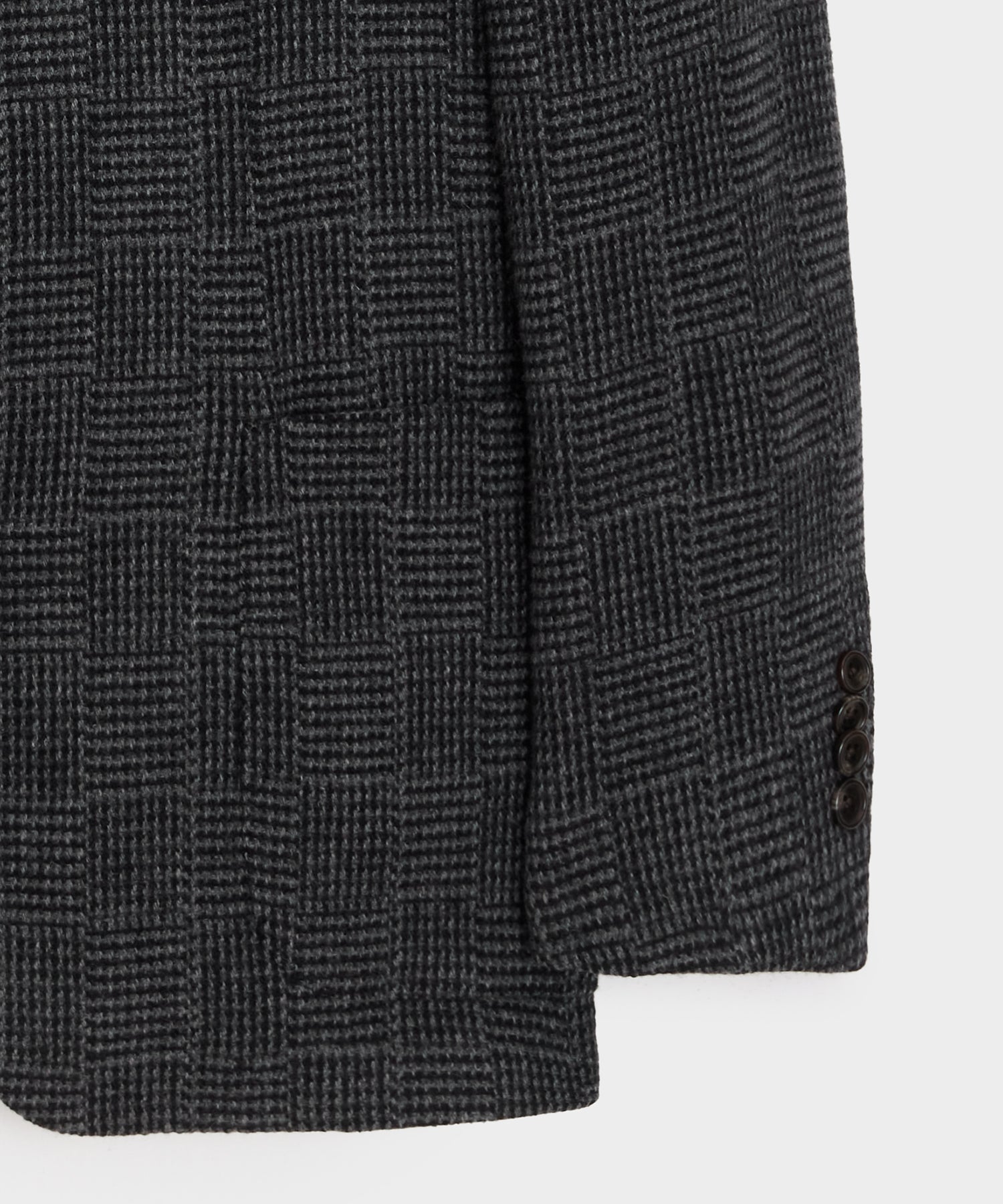 Italian Wool Sport Coat in Grey Houndsooth Glen Plaid – Todd Snyder