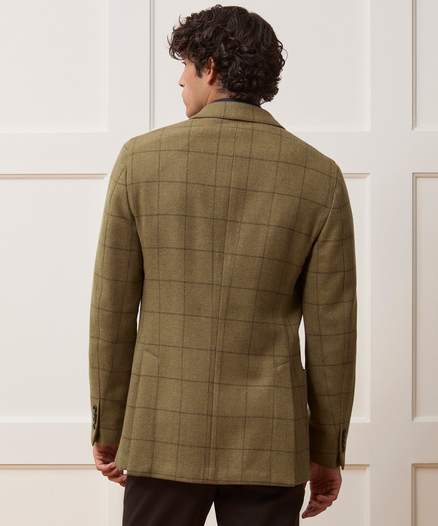 Italian Wool Sport Coat in Olive Windowpane – Todd Snyder
