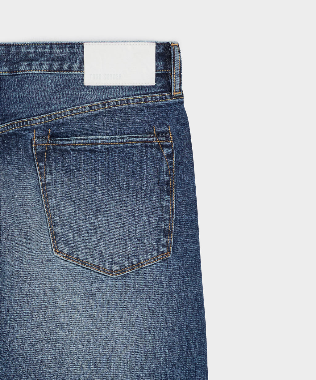 Straight Japanese Selvedge Stretch Jean