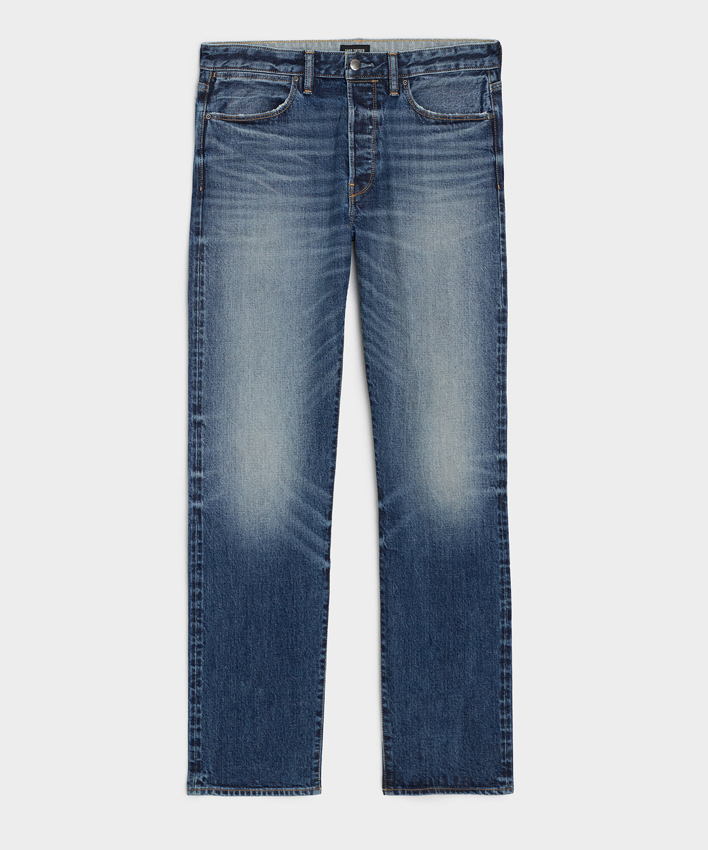 Straight Japanese Selvedge Stretch Jean