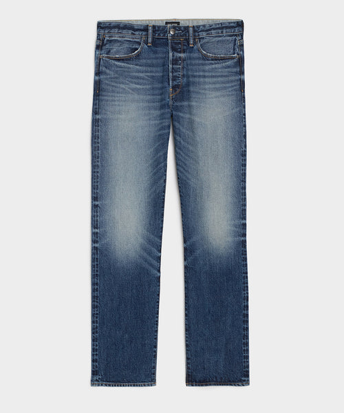 Straight Japanese Selvedge Stretch Jean – Todd Snyder