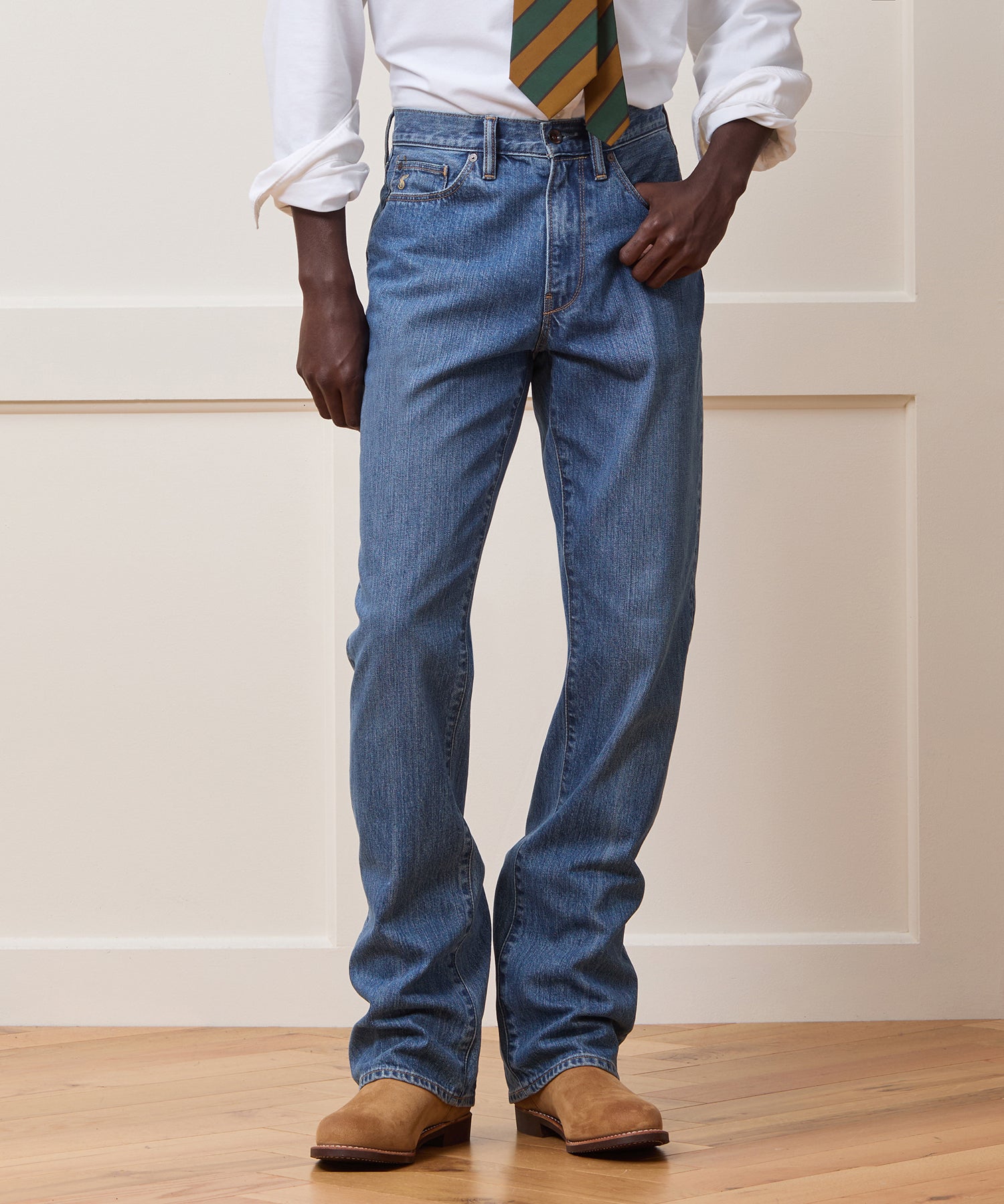 Western Jean in Vintage Blue – Todd Snyder