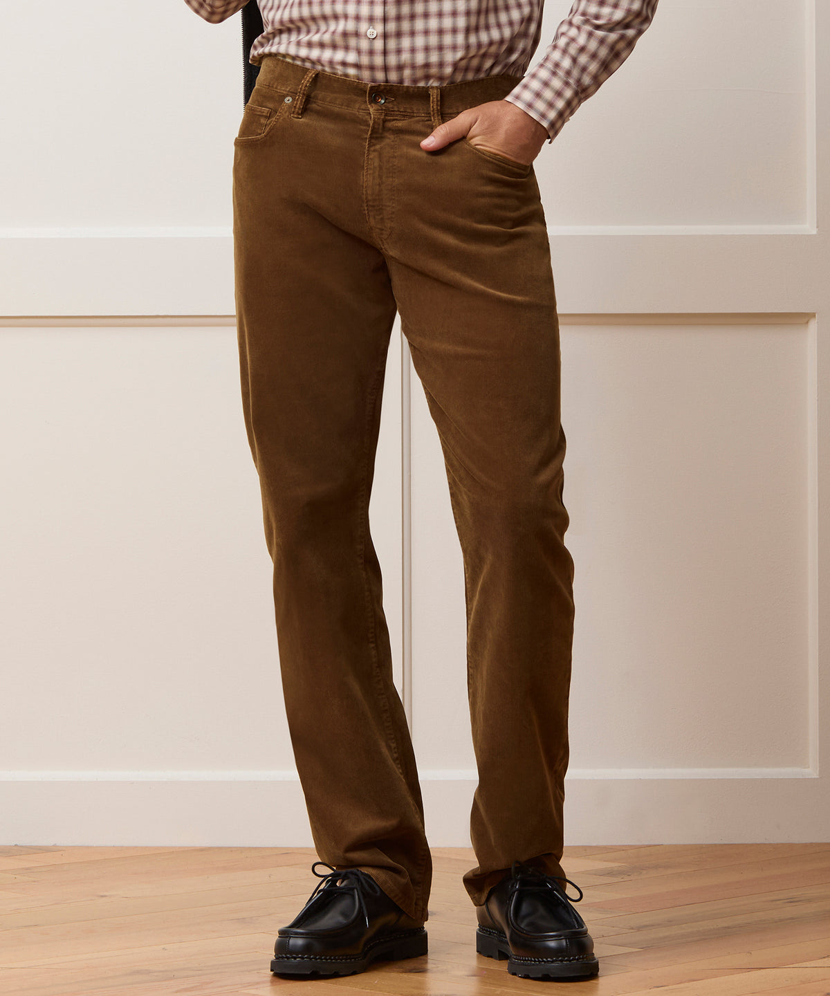 Straight 5-Pocket Corduroy Pant