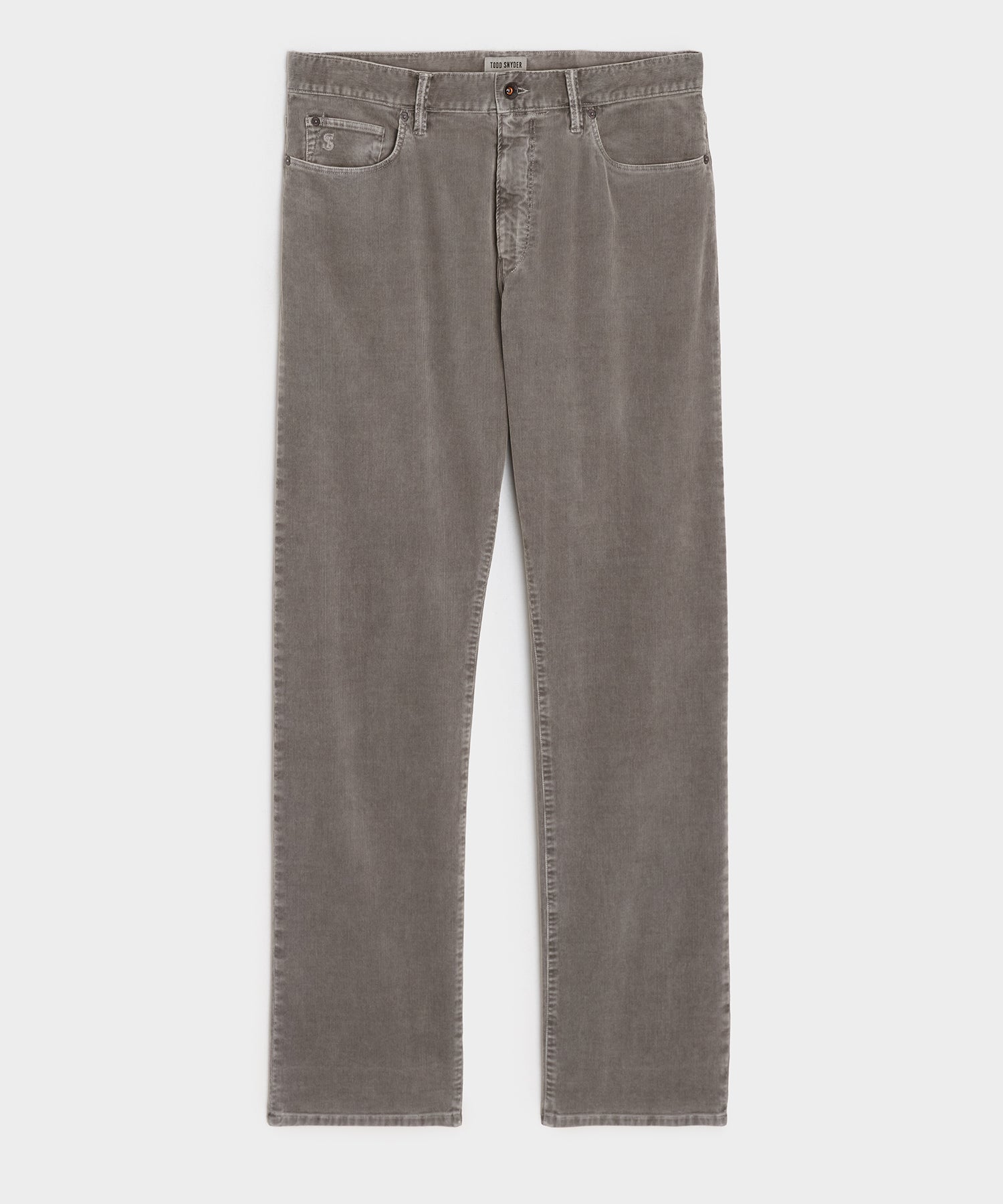 Straight 5-Pocket Corduroy Pant
