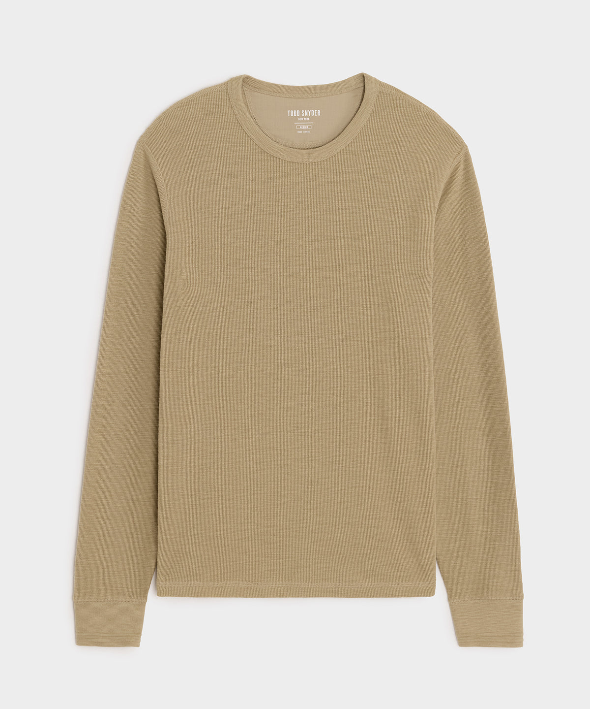 Lightweight Mini Waffle Tee