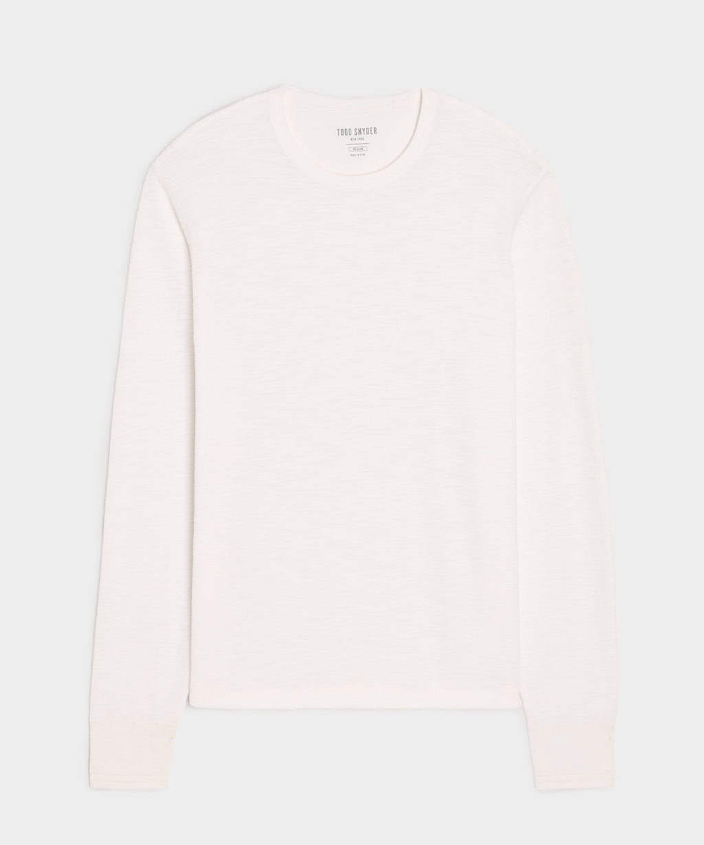 Lightweight Mini Waffle Tee