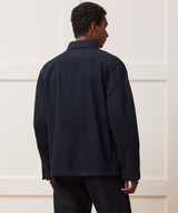 Indigo Stripe Studio Jacket