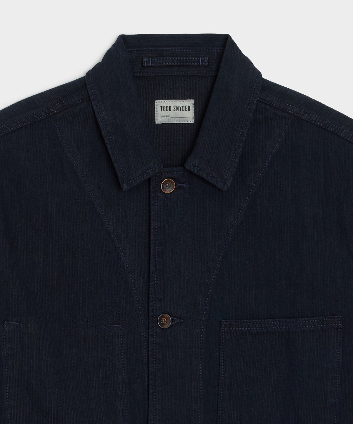 Indigo Stripe Studio Jacket