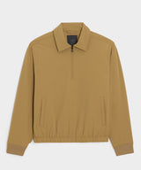 Lightweight Nylon Quarter-Zip Jacket