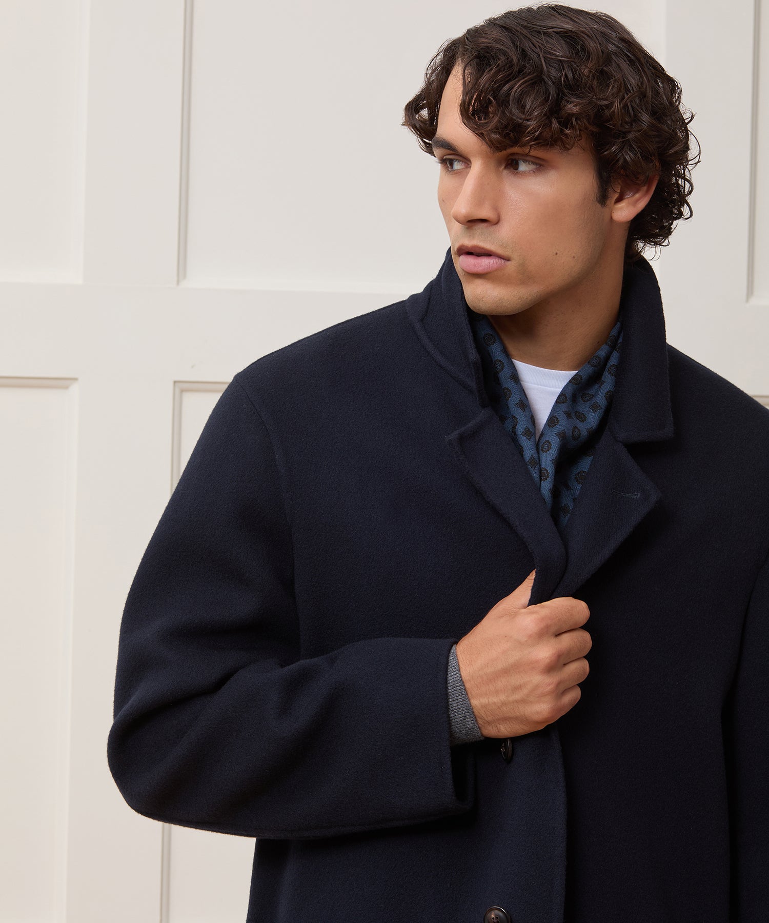 Italian Cashmere Topcoat in Navy – Todd Snyder