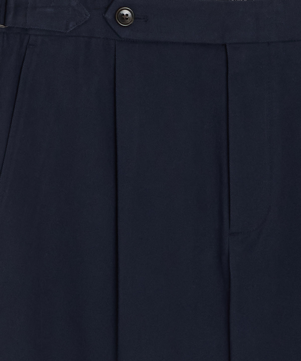 Italian Brushed Cotton Side Tab Trouser